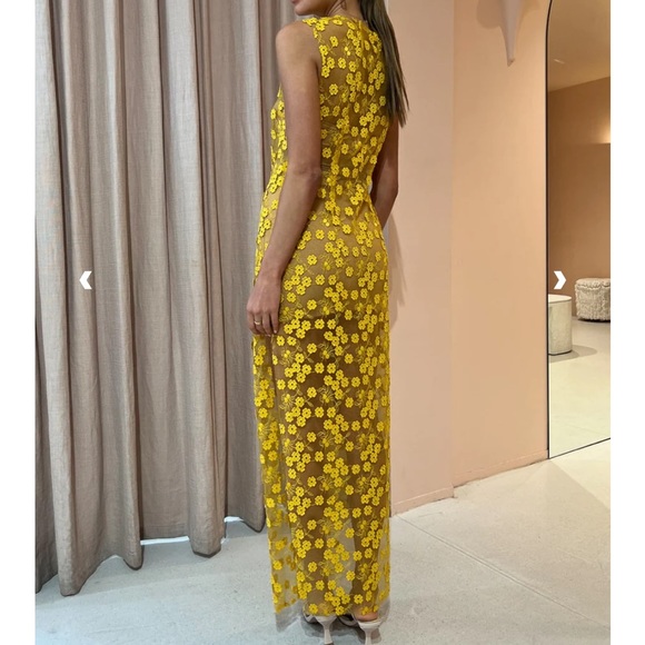 coco and lola Dresses Coco And Lola Rumer Rosella Midi Yellow Never